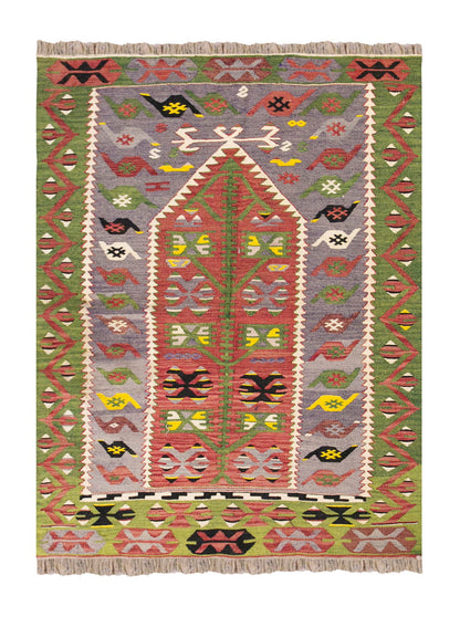 Vintage Turkish Rug, 102 x 157 cm, 3.4 x 5.1 ft