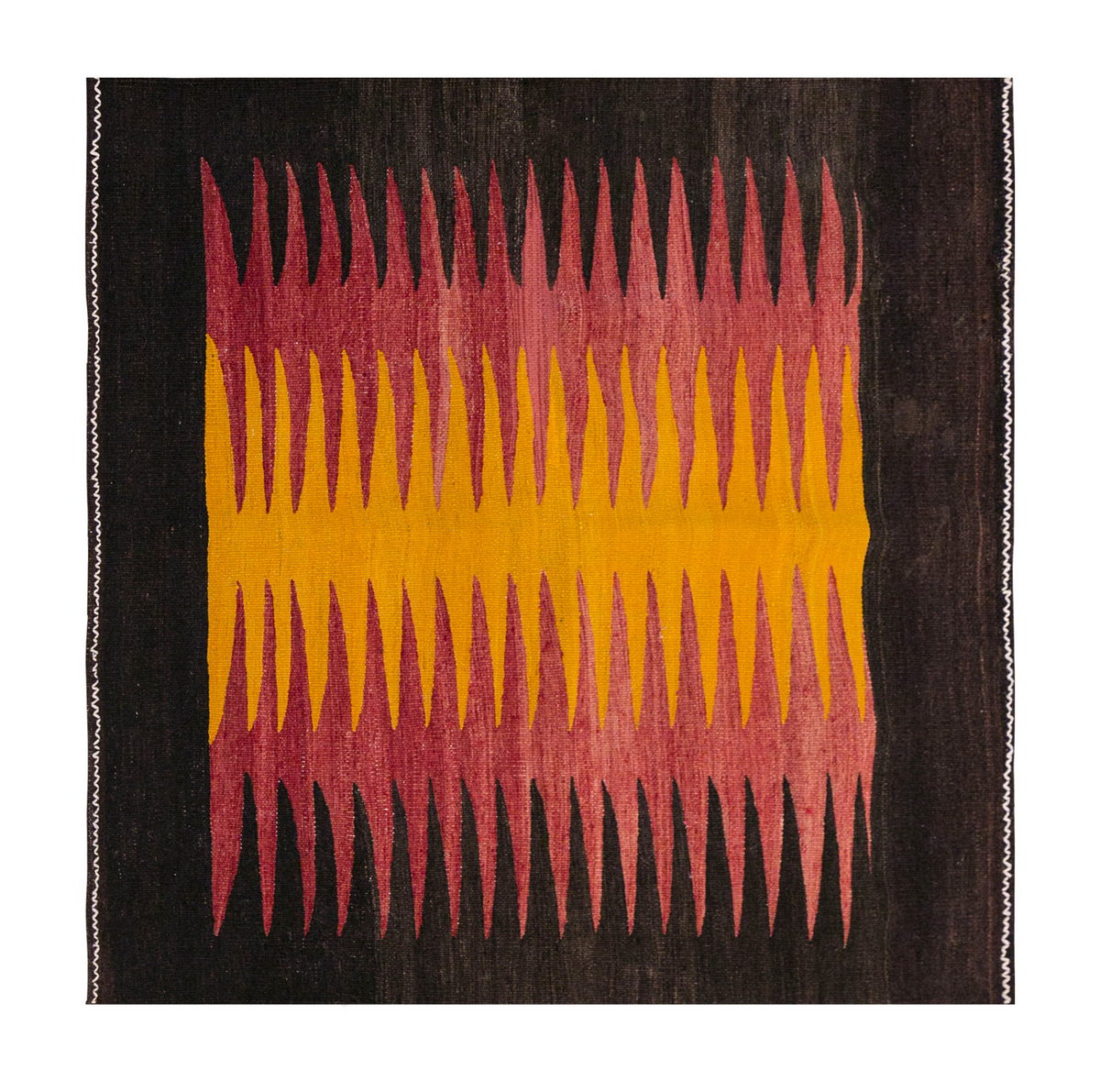 Vintage Turkish Rug, 103 x 105 cm, 3.4 x 3.5 ft