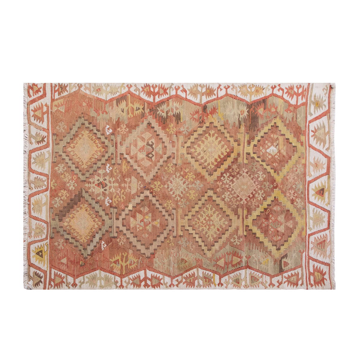Vintage Turkish Rug, 105 x 153, 3.5 x 5 ft