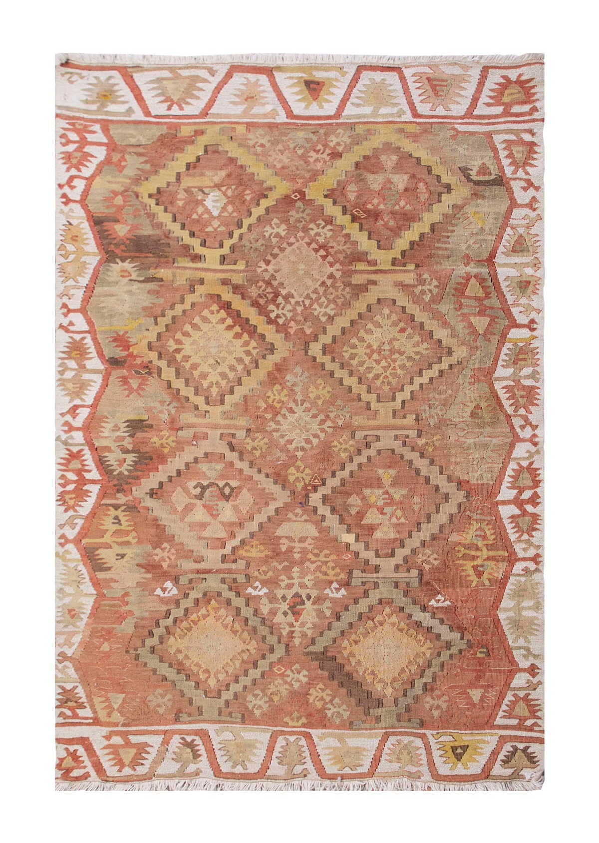 Vintage Turkish Rug, 105 x 153, 3.5 x 5 ft