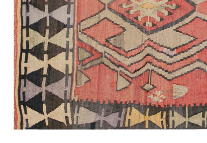 Vintage Turkish Rug, 105 x 201 cm, 3.5 x 6.7 ft