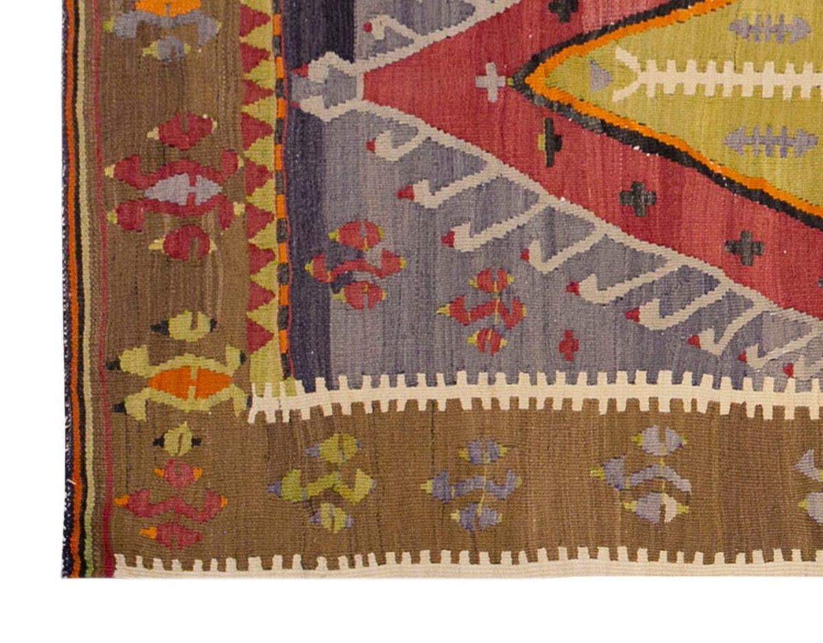 Vintage Turkish Rug, 106 x 170 cm, 3.5 x 5.6 ft