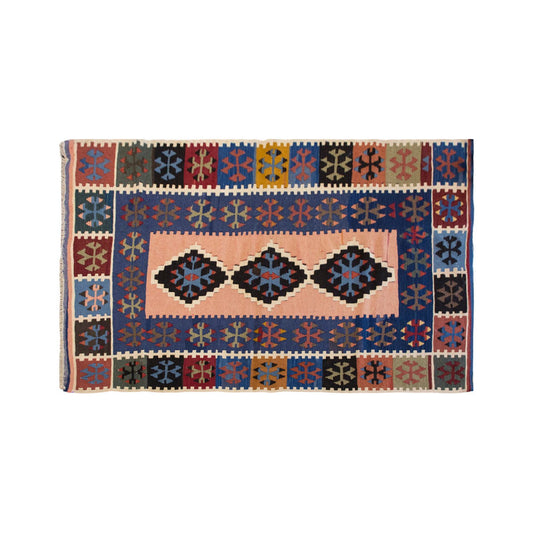 Vintage Turkish Rug, 108 x 176 cm, 3.6 x 5.9 ft