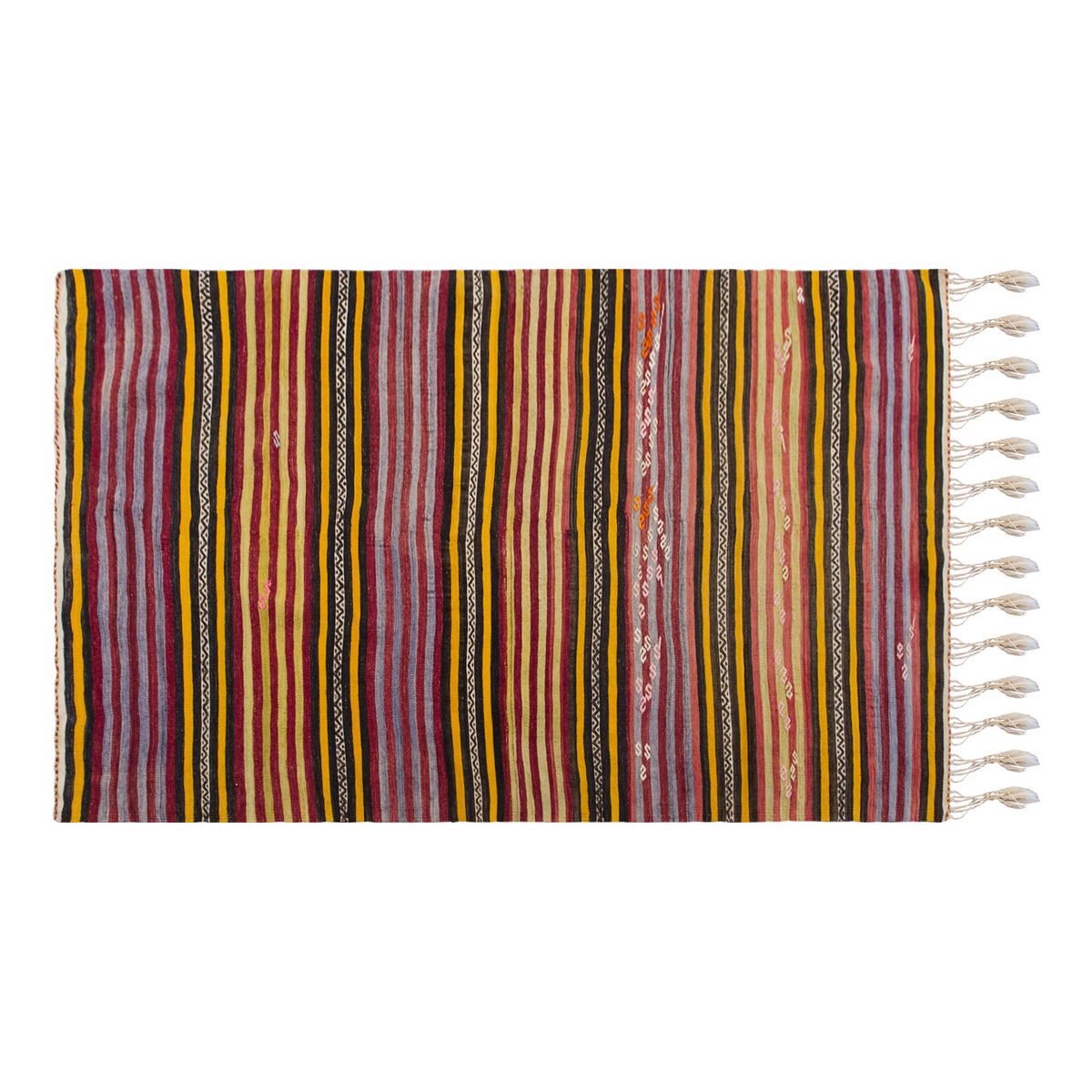Vintage Turkish Rug, 109 x 184 cm, 3.6 x 6 ft