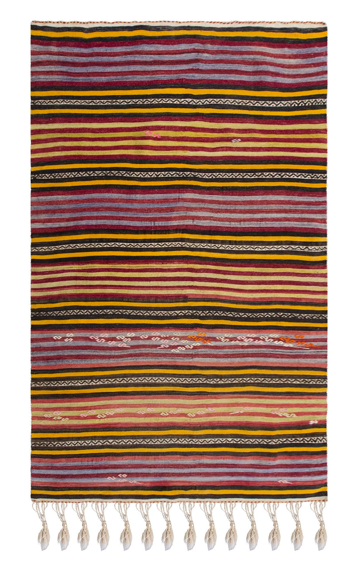 Vintage Turkish Rug, 109 x 184 cm, 3.6 x 6 ft