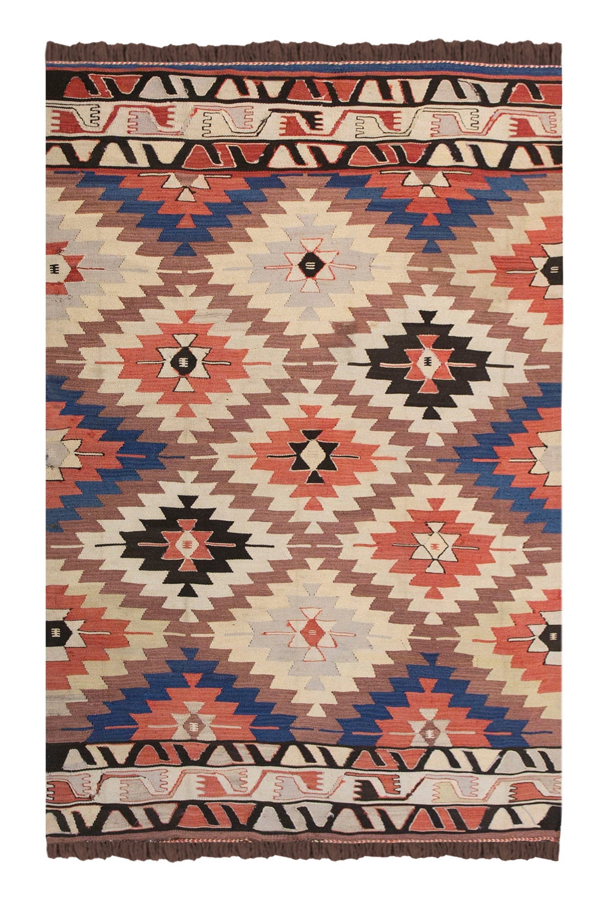 Vintage Turkish Rug, 110 x 170 cm, 3.7 x 5.6 ft