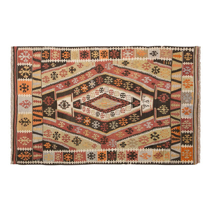 Vintage Turkish Rug, 110 x 184 cm, 3.7 x 6 ft