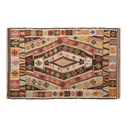 Vintage Turkish Rug, 110 x 184 cm, 3.7 x 6 ft