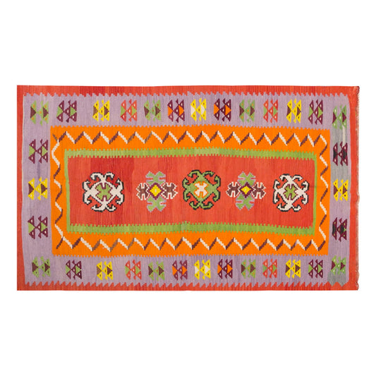 Vintage Turkish Rug, 113 x 185 cm, 3.8 x 6 ft