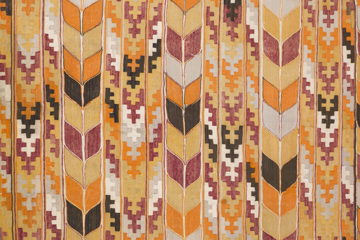 Vintage Turkish Rug, 113 x 255 cm, 3.8 x 8.4 ft