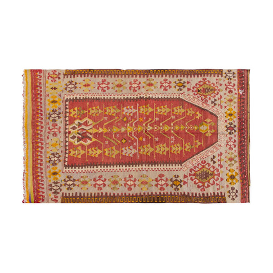 Vintage Turkish Rug, 115 x 166 cm, 3.9 x 5.5 ft