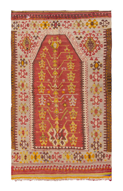 Vintage Turkish Rug, 115 x 166 cm, 3.9 x 5.5 ft