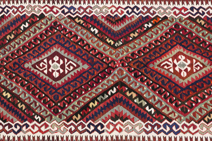 Vintage Turkish Rug, 115 x 197 cm, 3.9 x 6.5 ft