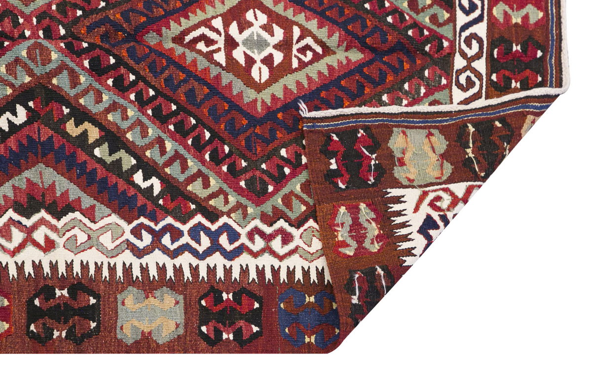 Vintage Turkish Rug, 115 x 197 cm, 3.9 x 6.5 ft
