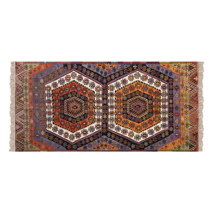 Vintage Turkish Rug, 116 x 240 cm, 3.9 x 7.10 ft,