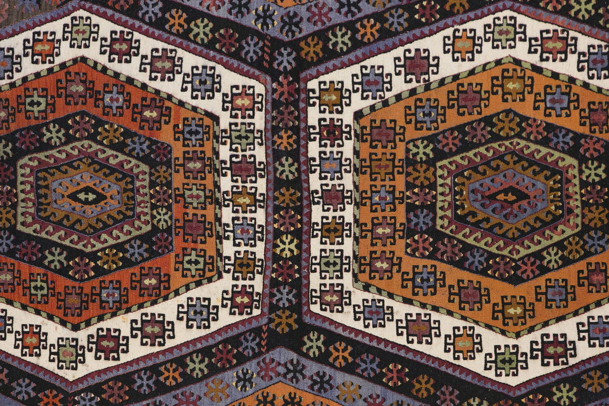 Vintage Turkish Rug, 116 x 240 cm, 3.9 x 7.10 ft,