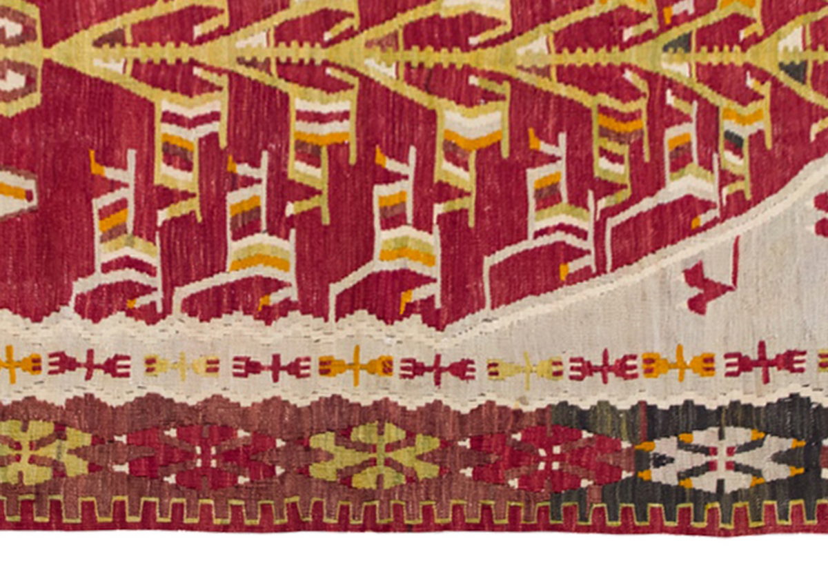 Vintage Turkish Rug, 117 x 162 cm, 3.10 x 5.3 ft