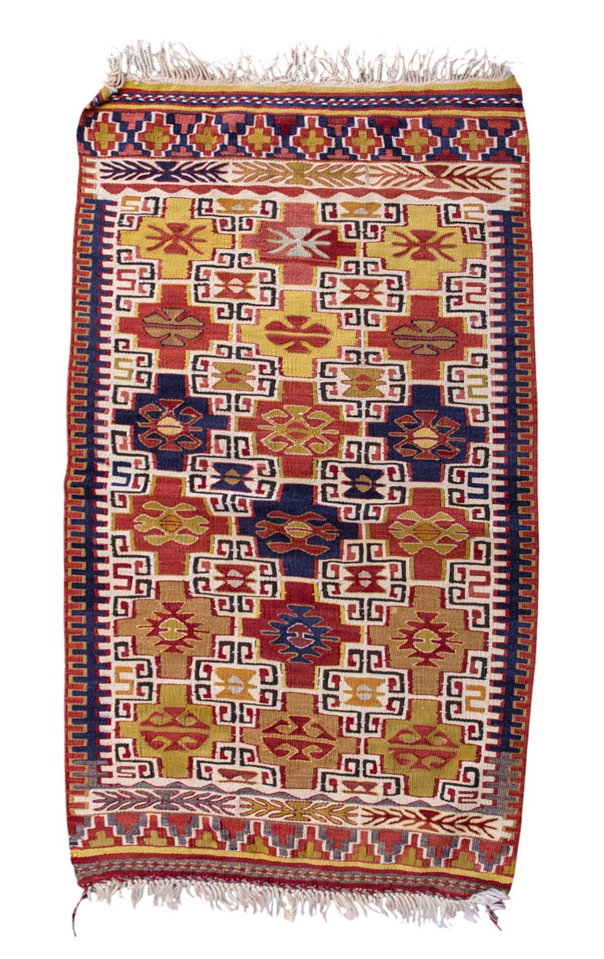 Vintage Turkish Rug, 117 x 70 cm, 3.10 x 2.3 ft