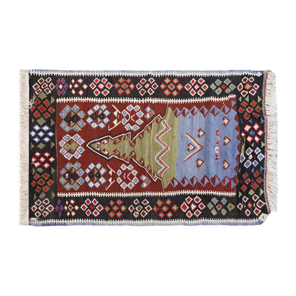 Vintage Turkish Rug, 118 x 73 cm, 3.10 x 2.4 ft