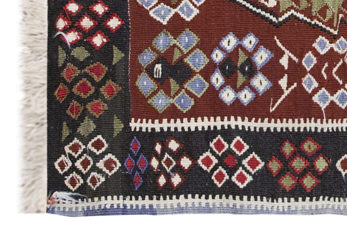 Vintage Turkish Rug, 118 x 73 cm, 3.10 x 2.4 ft
