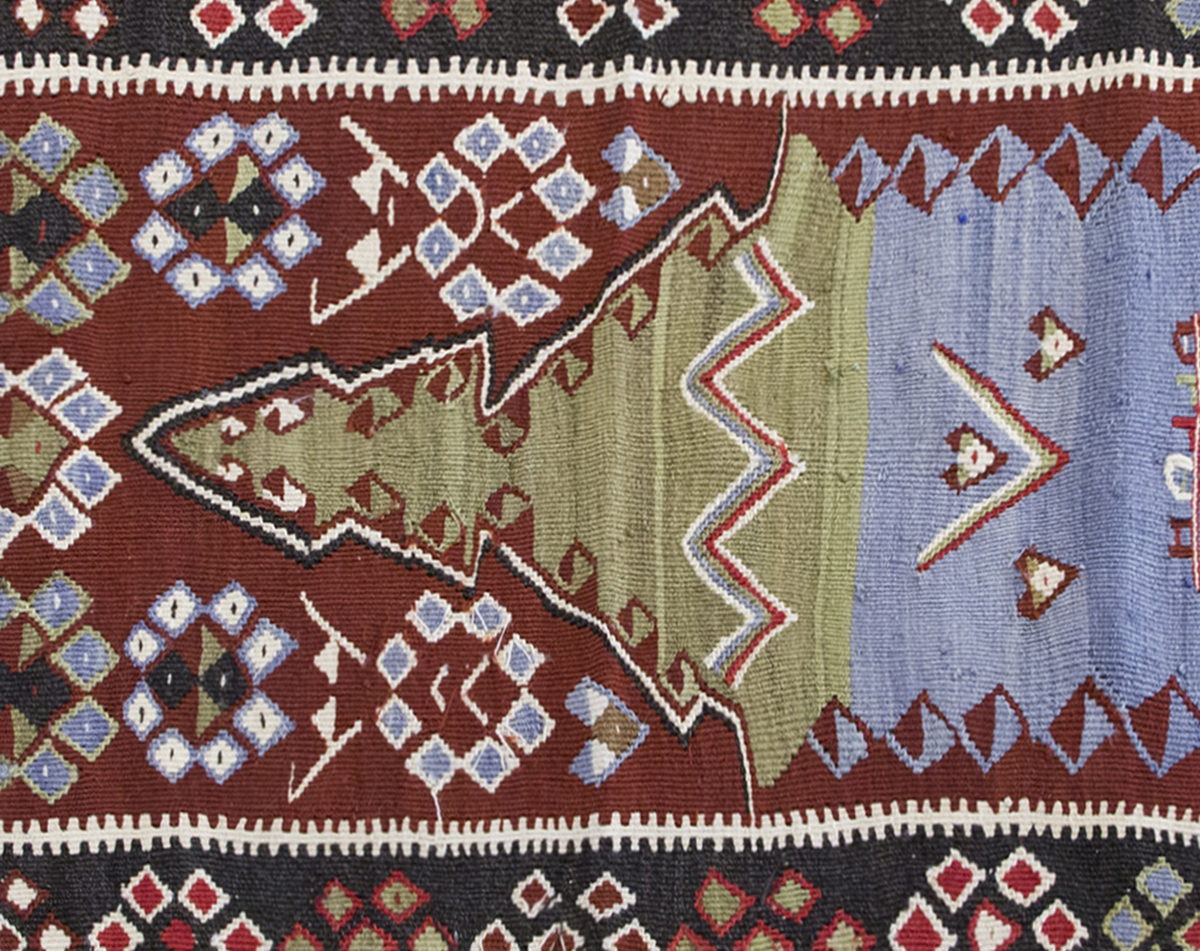 Vintage Turkish Rug, 118 x 73 cm, 3.10 x 2.4 ft