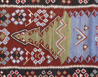 Vintage Turkish Rug, 118 x 73 cm, 3.10 x 2.4 ft