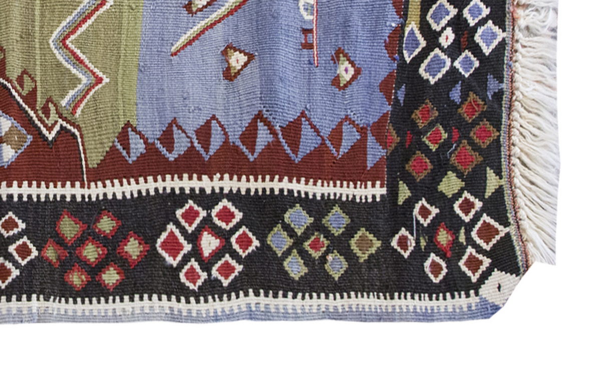 Vintage Turkish Rug, 118 x 73 cm, 3.10 x 2.4 ft