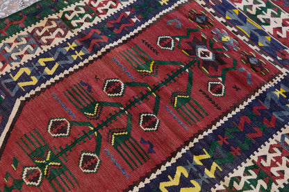 Vintage Turkish Rug, 120 x 153 cm, 3.11 x 5 ft