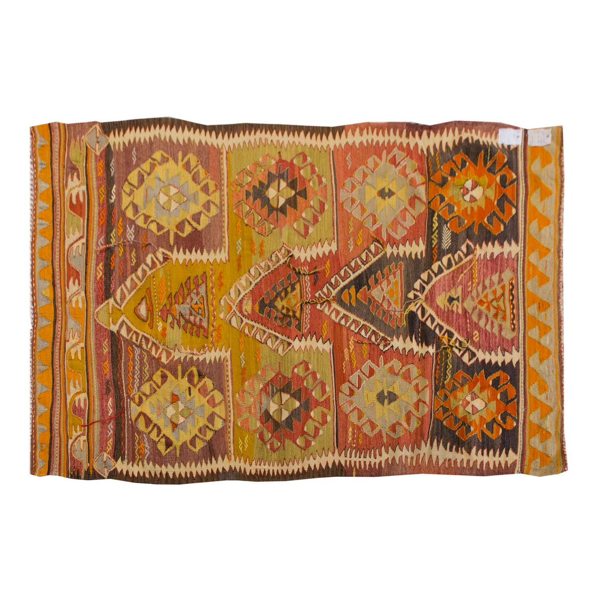 Vintage Turkish Rug, 120 x 172 cm, 3.11 x 5.7 ft