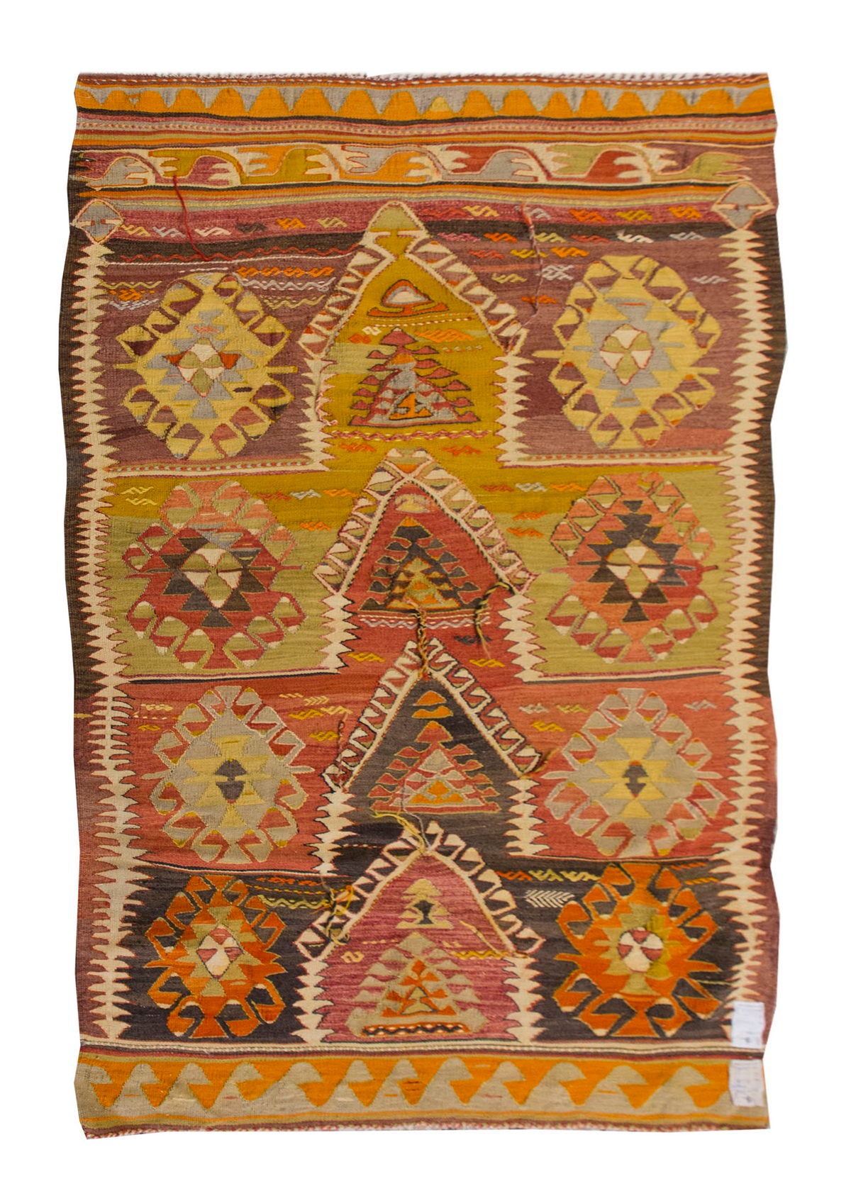 Vintage Turkish Rug, 120 x 172 cm, 3.11 x 5.7 ft