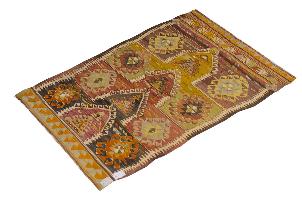 Vintage Turkish Rug, 120 x 172 cm, 3.11 x 5.7 ft