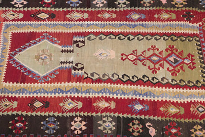 Vintage Turkish Rug, 120 x 204 cm, 3.11 x 6.8 ft