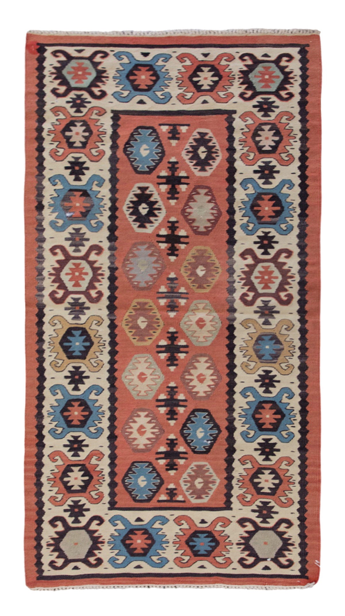 Vintage Turkish Rug, 120 x 62 cm, 3.11 x 2 ft