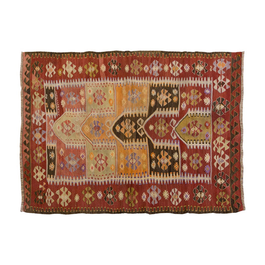 Vintage Turkish Rug, 124 x 184 cm, 4 x 6 ft