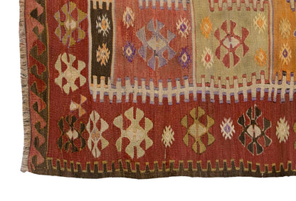 Vintage Turkish Rug, 124 x 184 cm, 4 x 6 ft