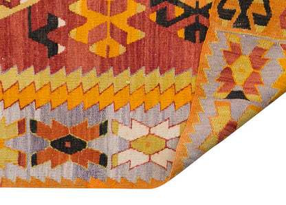 Vintage Turkish Rug, 125 x 138 cm, 4.1 x 4.6 ft