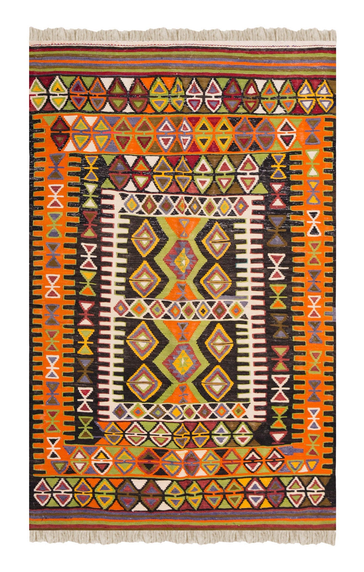 Vintage Turkish Rug, 125 x 180 cm, 4.1 x 5.10 ft