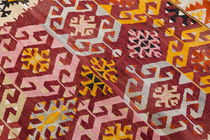 Vintage Turkish Rug, 128 x 110 cm, 4.2 x 3.7 ft
