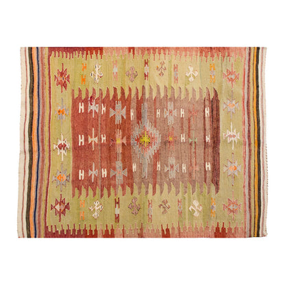 Vintage Turkish Rug, 128 x 177 cm, 4.2 x 5.9 ft