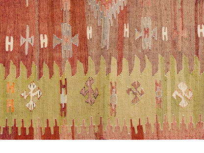 Vintage Turkish Rug, 128 x 177 cm, 4.2 x 5.9 ft