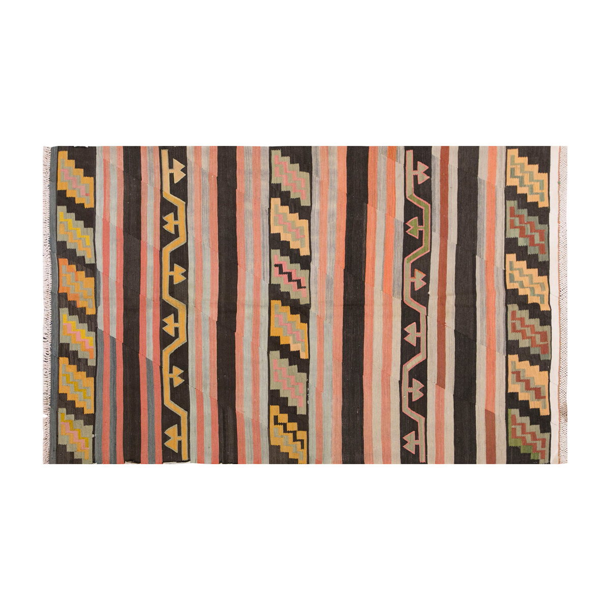 Vintage Turkish Rug, 128 x 198 cm, 4.2 x 6.5 ft