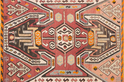 Vintage Turkish Rug, 129 x 190 cm, 4.2 x 6.2 ft