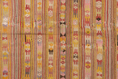 Vintage Turkish Rug, 130 x 143 cm, 4.3 x 4.8 ft