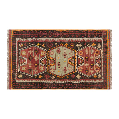 Vintage Turkish Rug, 132 x 197 cm 4.3 x 6.5 ft