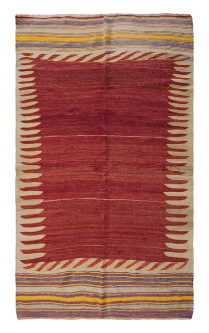 Vintage Turkish Rug, 132 x 198 cm, 4.3 x 6.5 ft