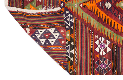 Vintage Turkish Rug, 132 x 218 cm, 4.3 x 7.1 ft