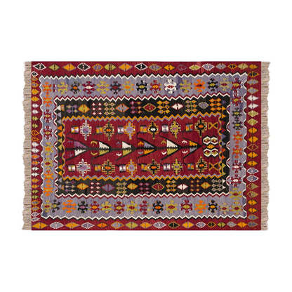 Vintage Turkish Rug, 136 x 204 cm, 4.5 x 6.8 ft