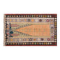 Vintage Turkish Rug, 136 x 239 cm, 4.5 x 7.10 ft