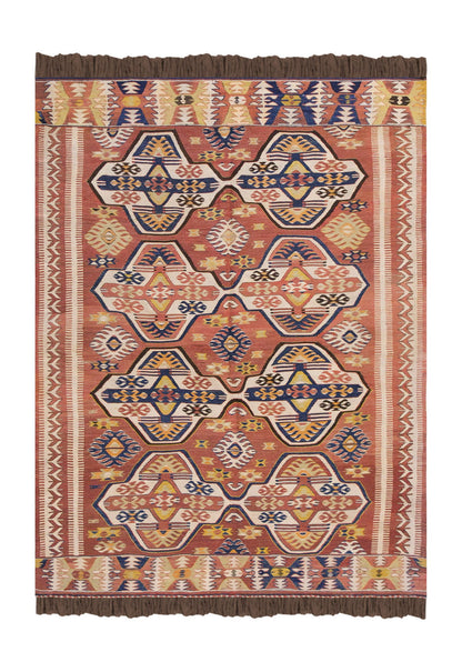 Vintage Turkish Rug, 138 x 192 cm, 4.6 x 6.3 ft