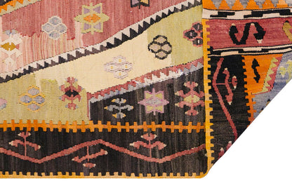Vintage Turkish Rug, 138 x 241 cm, 4.6 x 7.10 ft